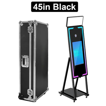 A Camcorder with Touch Screen, Camera Machine for Wedding Reservations, Party Events, Mirror, 40", 65", 2025Magic Mirror - Kimlud