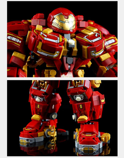 Marvel Superheroes MOC Building Blocks 2000+Pcs Iron Man Bricks Set Ornament Creative Toys Christmas Gifts for Kids Boys Adult