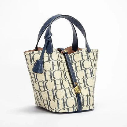 CH Large Capacity Commuter Travel Handbag Luxury Brand Fashion Texture Letter Printed Women's Shoulder Bag | Kimlud...