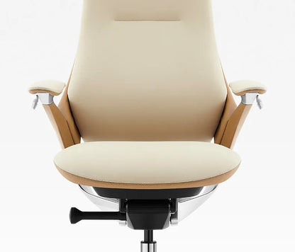 Computer Relaxing Office Chair Ergonomic Mobile Wheels Leather Office Chair Backrest Modern Sillas De Oficina Library...