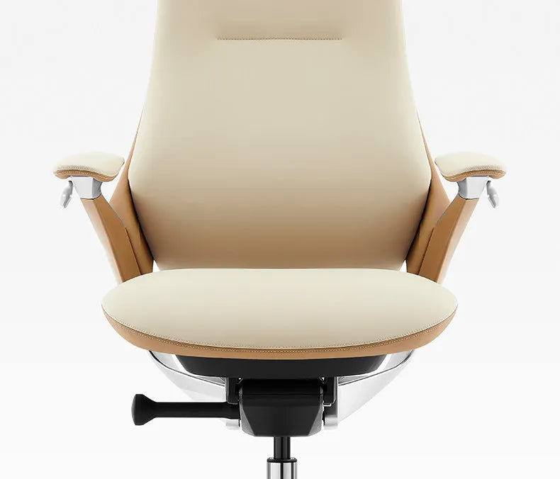 Computer Relaxing Office Chair Ergonomic Mobile Wheels Leather Office Chair Backrest Modern Sillas De Oficina Library...