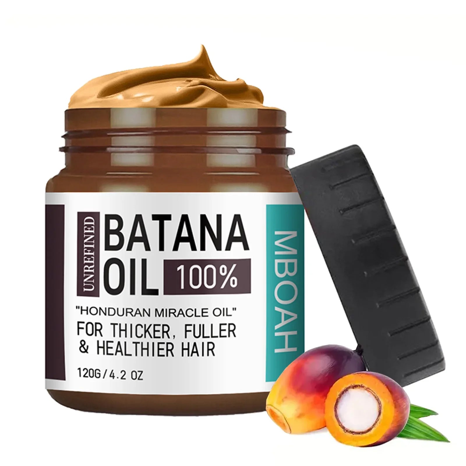 100% Batana Oil from Honduras - Get Fuller, Thicker, Healthier Hair - Great Men Conditioner Haircare Silky - Hair Nutrition oil - Kimlud