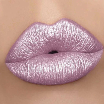 1 PC Glitter Shiny Metallic Lipstick Pearlescent Lip Tint,Long Lasting Lip Matte Lip Makeup Gifts for Women Lip Oil Cosmetic