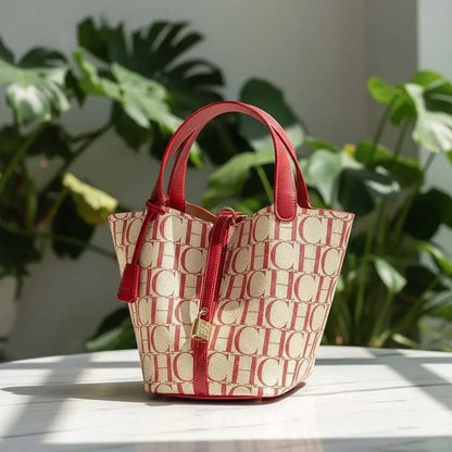 CH Large Capacity Commuter Travel Handbag Luxury Brand Fashion Texture Letter Printed Women's Shoulder Bag | Kimlud...