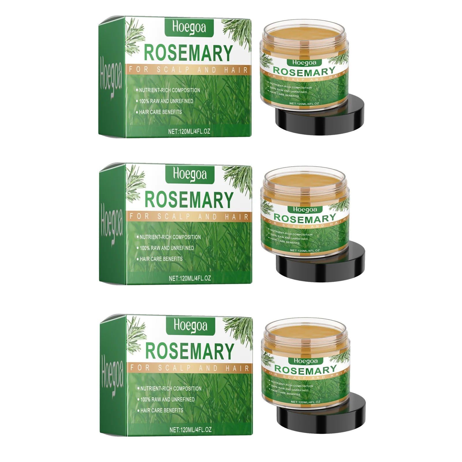 Rosemary Hair Repair Oil For Dry Damaged Color Treated Hair Deep Nourishing Frizz Control Shine Treatment Split Ends Care