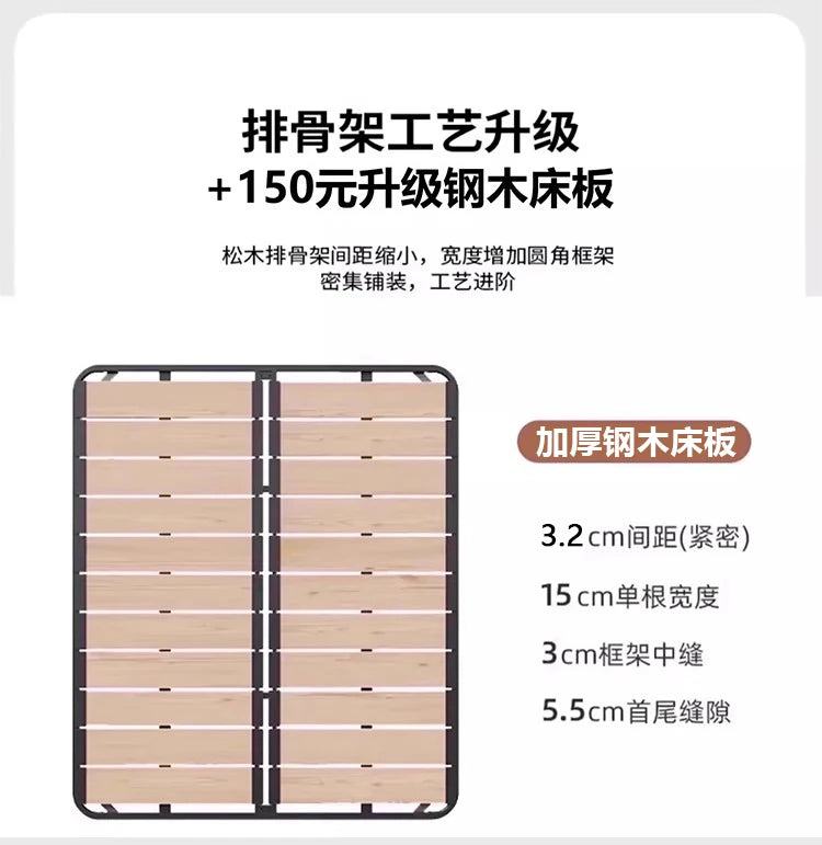 Storage Leather Double Bed Modern Minimalist Frame Luxury Double Bed Cheap Storage Camas Matrimoniales Bedroom Furniture...