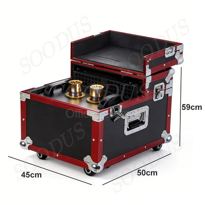 600W/900W Stage Single Double Fog Machine DMX512 Control Fog Hazer Mist Spraying Machine for DJ Disco Wedding Night Bar...
