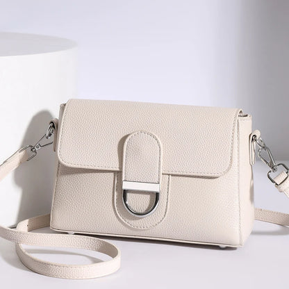 Designer Bag Luxury 100% cowhide Crossbody Handbag for Women Travel Handbag Fashion Shoulder Messenger Bag Ladies Small Flap Bag - Kimlud