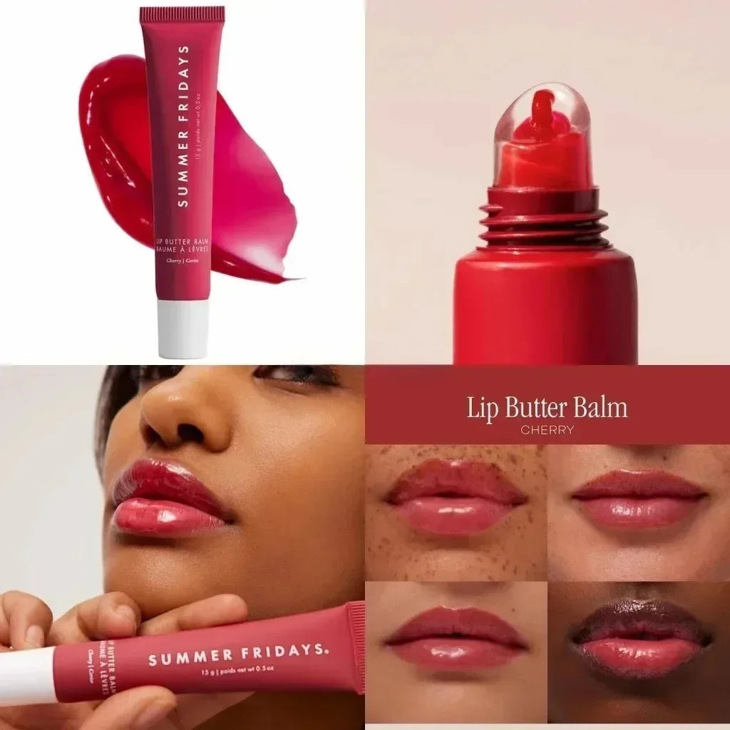 Summer Lip Balm Fridays Moisturizing Smooth Soft Gloss Lipstick Hydrating Birthday Cake Vanilla Beige Lips Care Makeup Cosmetics