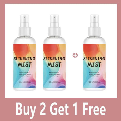 HAIR SILKENING SPRAY Silk Therapy Thermal Shield,tThermal-Pressing Product that Polishes, Silkens, and Smooths Curly...