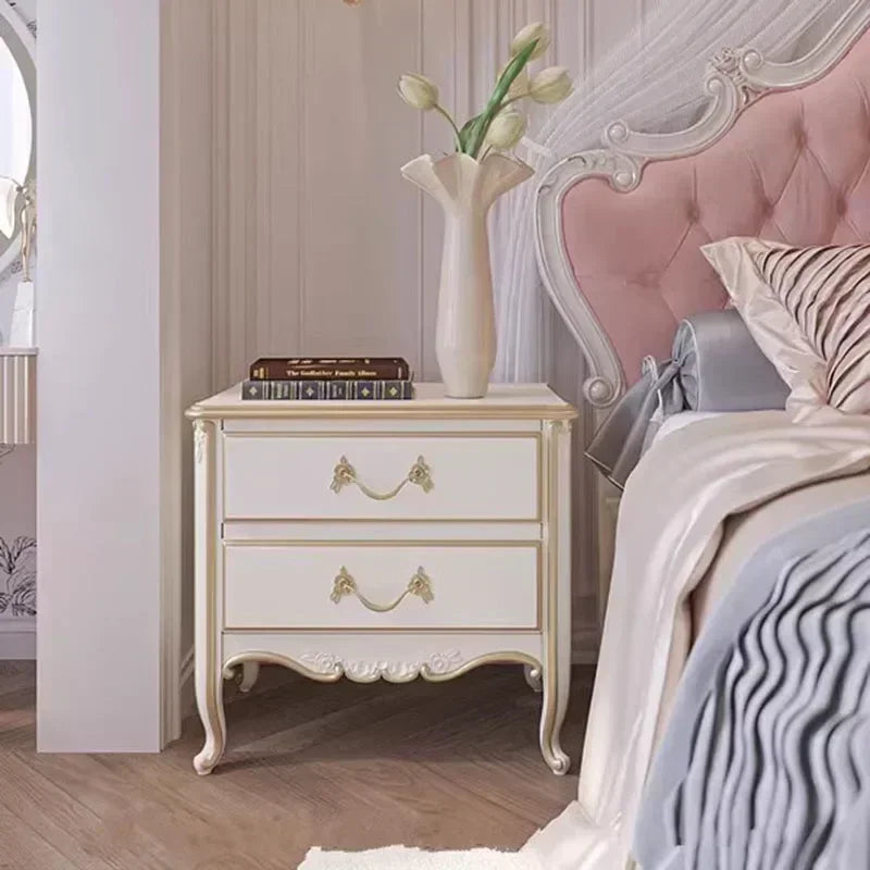 Girl Wood Luxury Bed Nordic Queen Cute Modern Twin King Bed Bedroom Princess Leather Camas De Matrimonio Dormitorio Furniture - Kimlud