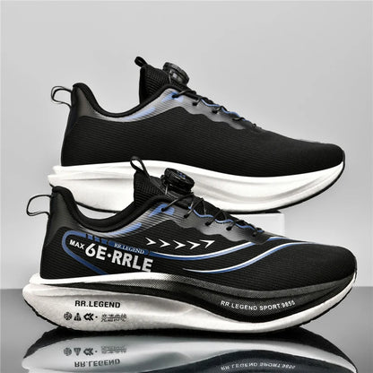 Professional Sports Running Shoes For Men Marathon Air Cushion Carbon Plate Double-layer Mesh Women Athletic Racing Sneakers - Kimlud