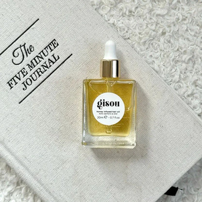Gisou Honey Infused Hair Oil Travel Size 20/50 ml Enriched With Mirsalehi Honey Improve Dry Hair Long Lasting Essential Care - Kimlud