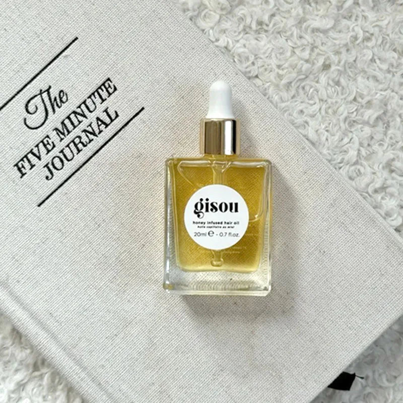 Gisou Honey Infused Hair Oil Travel Size 20/50 ml Enriched With Mirsalehi Honey Improve Dry Hair Long Lasting Essential Care - Kimlud