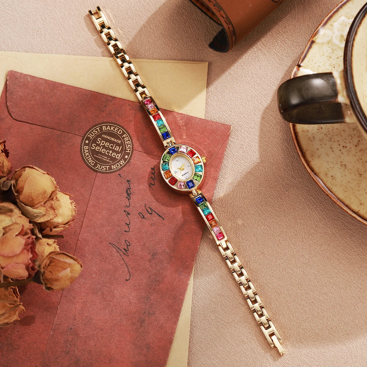Luxury Rhinestone Women Watches Fashion Bracelet Band Ladies Quartz Watch Reloj Mujer Girls Clock Gift（Without Box） |...