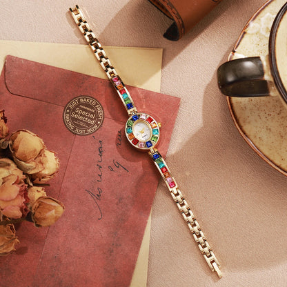 Luxury Rhinestone Women Watches Fashion Bracelet Band Ladies Quartz Watch Reloj Mujer Girls Clock Gift（Without Box） |...
