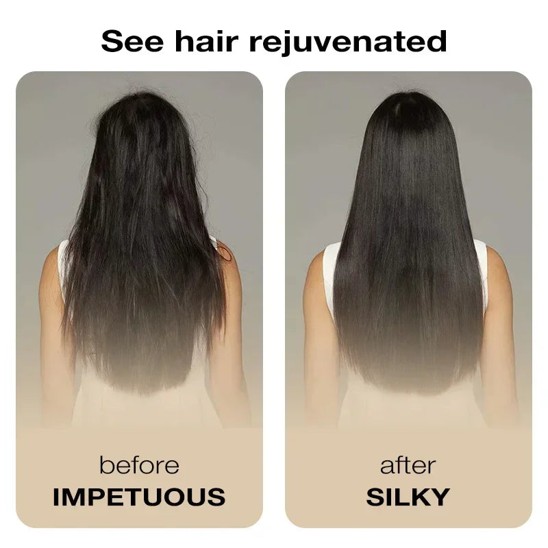 Collagen Hair Treatment Deep Repair Conditioning Argan Oil Hair Mask Essence for Dry Damaged Hair 200ml/500ml | Kimlud...