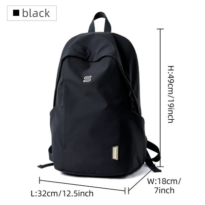 Ultra minimalist Lightweight Laptop Backpack Men Women Casual Waterproof Outdoor Travel Sport Rucksack Youth Teenage School Bag