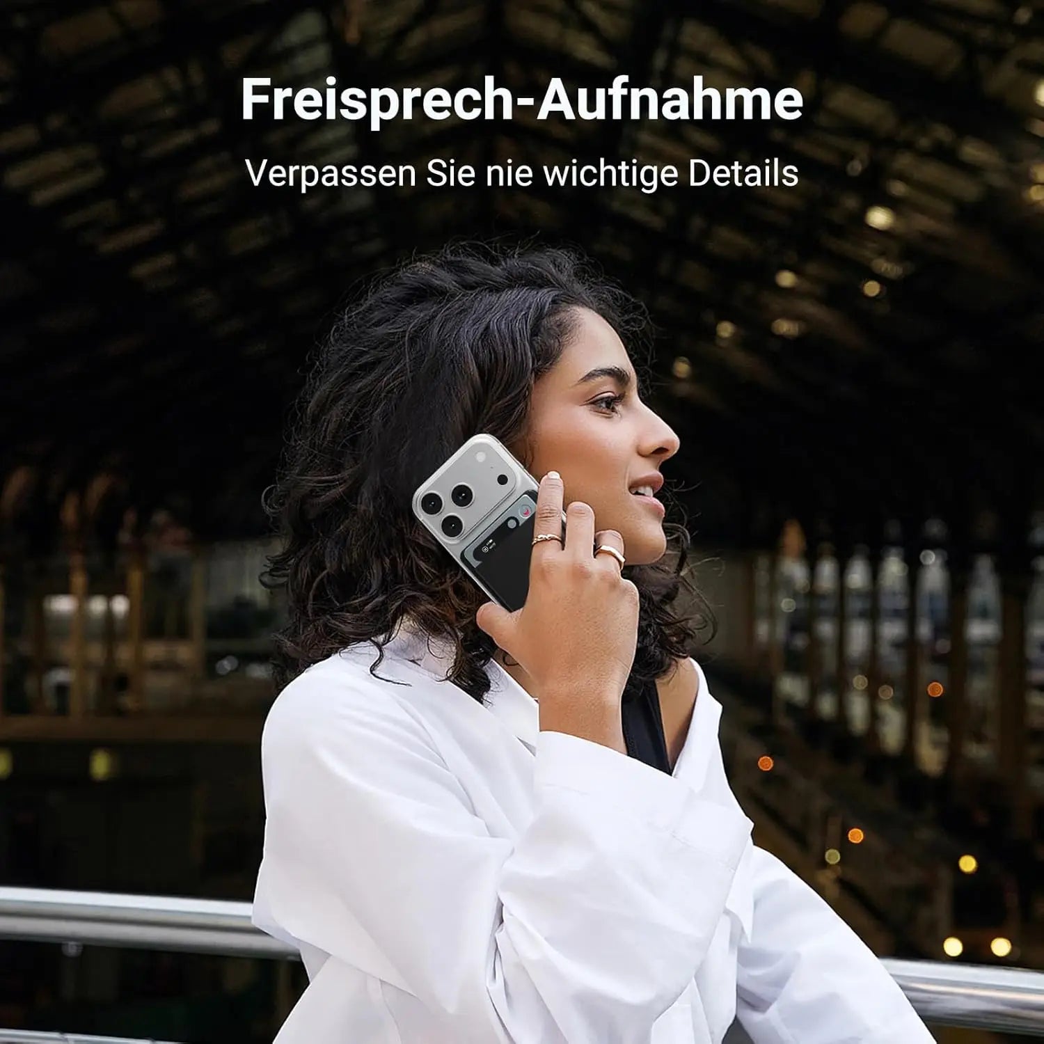 MECHEN 64GB AI Voice Recorder for Conference & Call 81 Languages Transcription & AI Summary, App Control, Unlimited Cloud, with