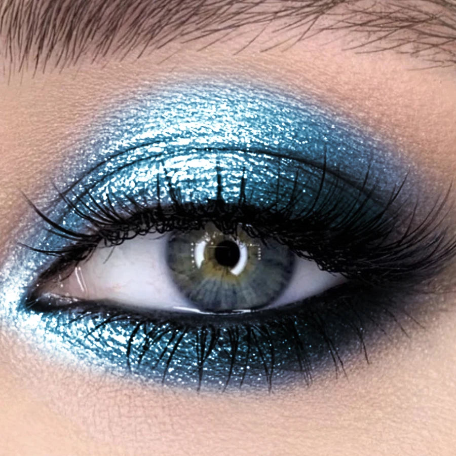 1pc Glitter Metallic Waterproof Liquid Eyeshadow Long-Lasting & Smudge-Proof Blue Pink Purple Korean Makeup Eye Shadow...