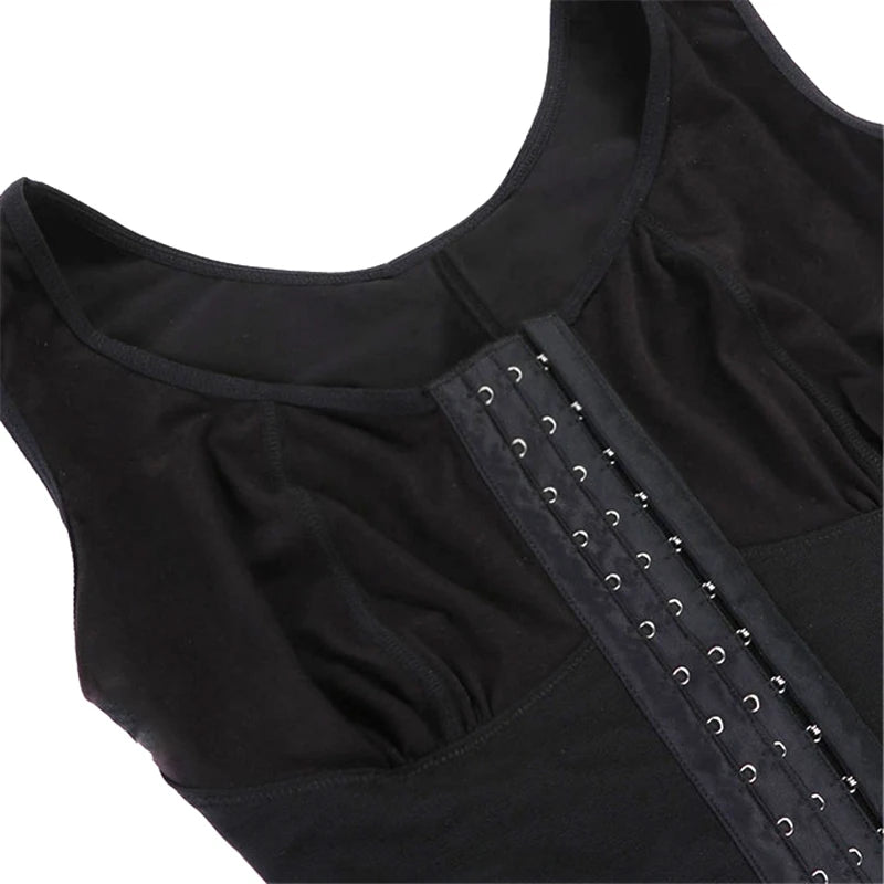 High Compression Fajas Colombiana Short Girdles With Brooches Bust For Daily And Post-Surgical Use Slimming Sheath Belly Women