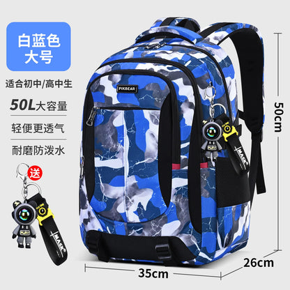 Teenage Boys School Bags High Middle School Students Backpack Back To School Laptop Backpack Travel backpack Schoolbag Book bag