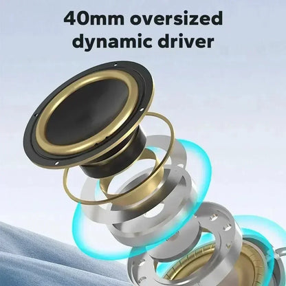 New Bluetooth Wireless Headset with Mic: Stereo Earphone Designed for Sports, Gaming, and Seamless Phone Connectivity |...