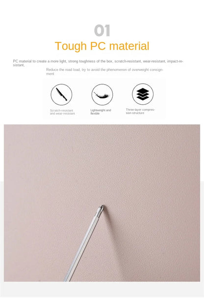 Travel Suitcase Aluminium Frame Wide Trolley Luggage Female Large Capacity Mute Universal Wheel Password Box Carry on...