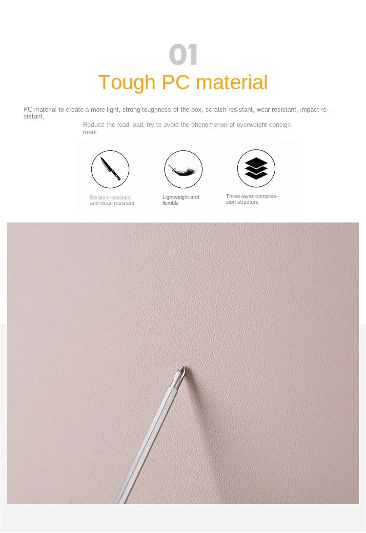 Travel Suitcase Aluminium Frame Wide Trolley Luggage Female Large Capacity Mute Universal Wheel Password Box Carry on...