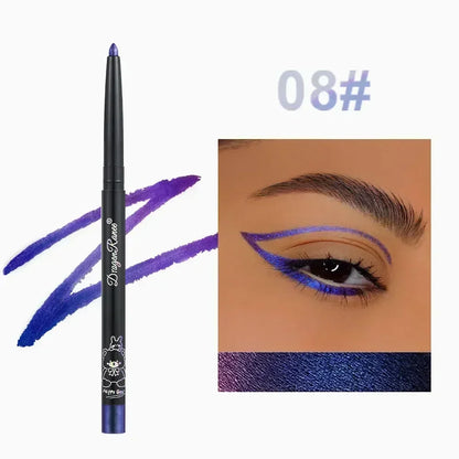 Glitter Aurora Eyeliner Pen Multi Chrome Eye Liner Lasting Shiny Metallic Eyeshadow Lying Silkworm Green Purple Makeup...