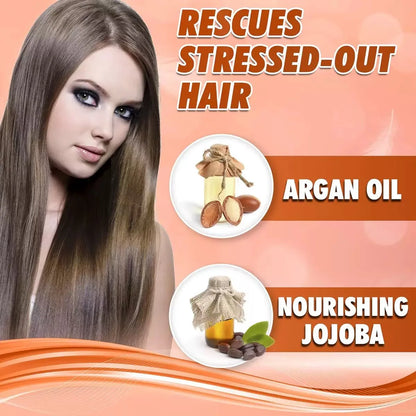 Collagen Hair Treatment Deep Repair Conditioning Argan Oil Hair Mask Essence for Dry Damaged Hair 200ml/500ml | Kimlud...