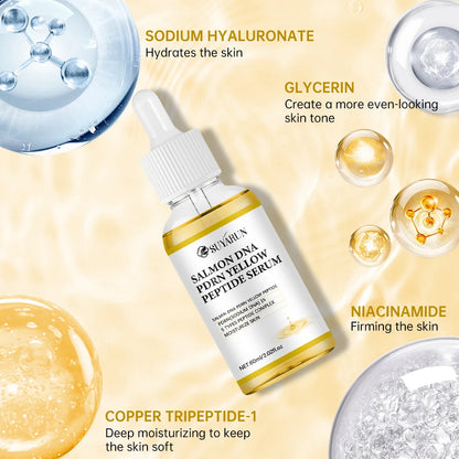 SUYARUN Salmon DNA PDRN + Yellow Peptide Complex Serum - Anti-Aging Solution, Skin Repair, Hydration, Brightening, Tightening.
