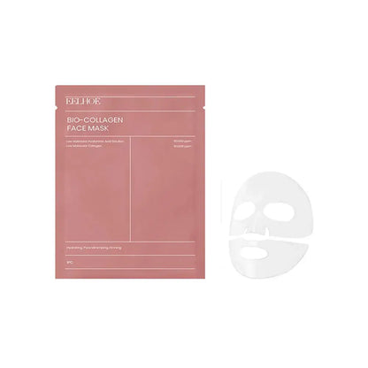 1/5/10PCs Bio Collagen Face Mask Shrink Pores Deep Hydrating Overnight Mask Moisturizing Refreshing Brightening Face...