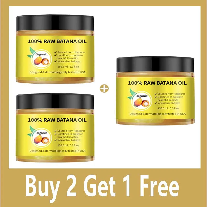 Batana Oil For Scalp And Hair Care, Palm Oil Enriched, Plant Extracts, Scalp And Hair Care Product | Kimlud Mid Range Batana