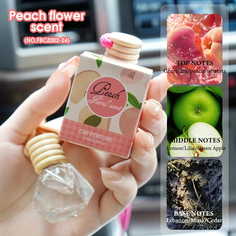 Car Air Freshener Mini Aromatherapy Essential Oil Odor Eliminator Kit Humidifier Gift Box Air Purifier Car Diffuser Long...