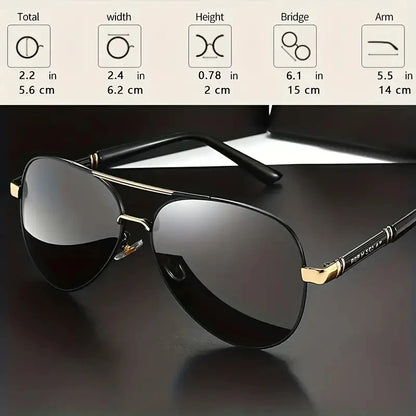 Polarized Sunglasses Men Metail Frame Quality Sun Glasses Brand Design Male Glasses Fishing Driving Goggles UV400 |...