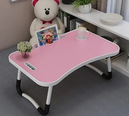 A Reading Table Lap Bed Table Modern Foldable Laptop Desk Commercial Furniture Small computer desk
