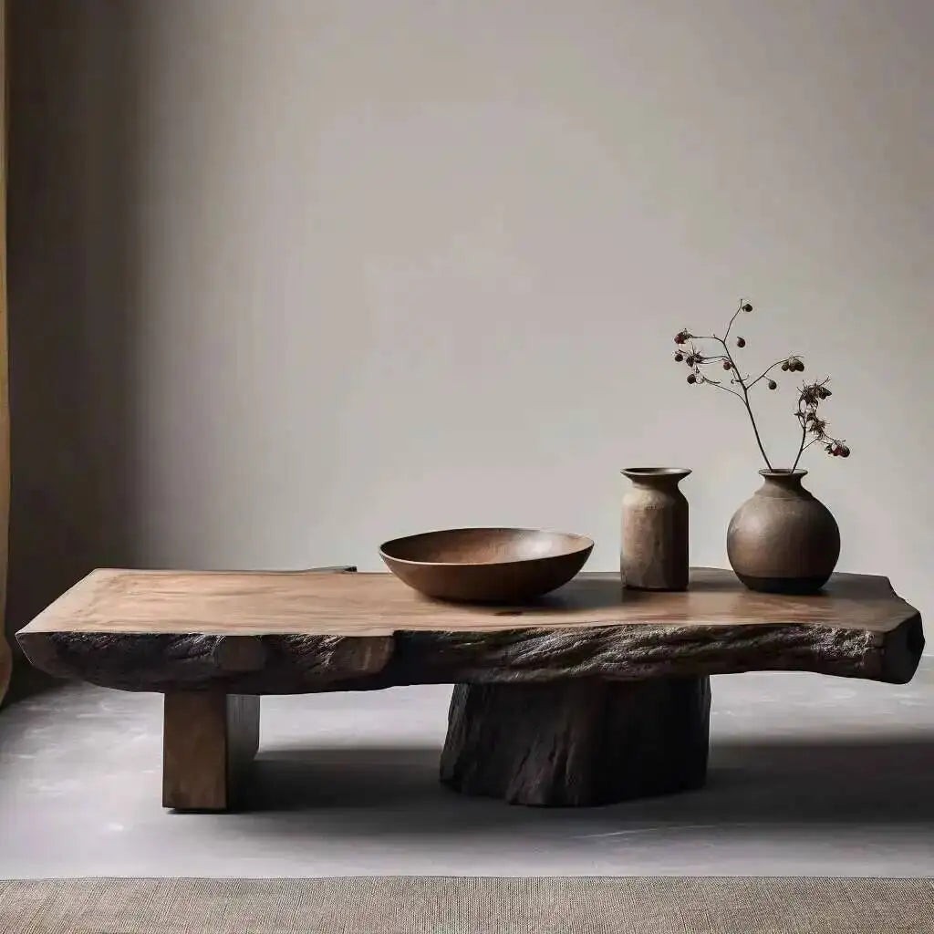 Antique Modern Coffee Table Aesthetic Wood Designer Living Room Decoration Coffee Table Unique Service Meubles Home Furniture - Kimlud