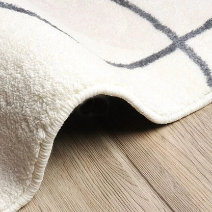 Creative Design Living Room Decoration Carpet Irregular Rainbow Rugs for Bedroom Fluffy Soft Dopamine Plush Rug Home Thick Mat