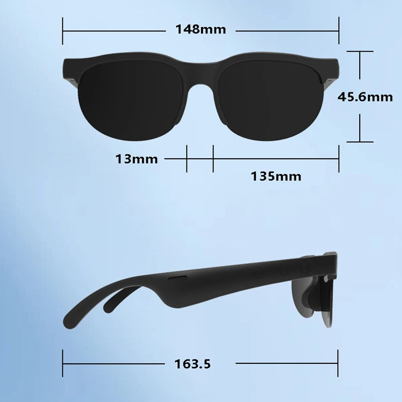 GM05 Smart Glasses Music Headphones Making Calls Sunglasses That Can Be Paired With Myopia Lenses Bluetooth Glasses - Kimlud