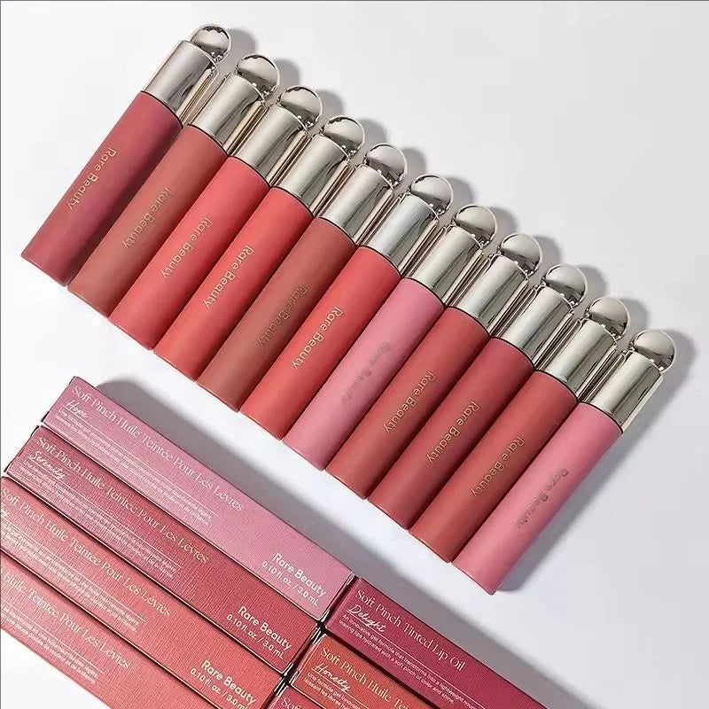 Rare Beauty New Smooth Liquid Lip Gloss Hydrating Moisturizing Lasting Natural Bright Lightweight Nutrient Repair Tinted...