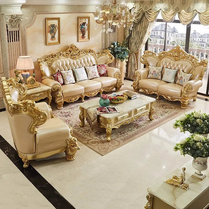 Large Filler Golden Sofas Wood Design Reclining Designer Luxury Couch Lounges Modular Nordic Canape Salon Furniture Home - Kimlud