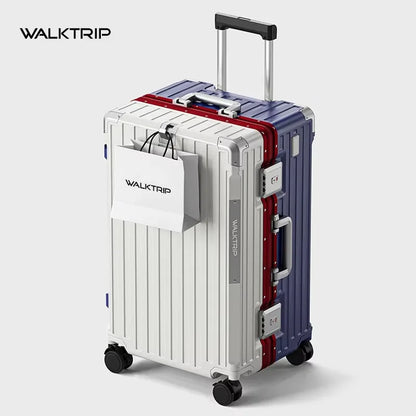 Luxury Travel Suitcase High Quality Upgrade Thicken PC Material Rolling Luggage with Aluminum Frame TSA Lock...