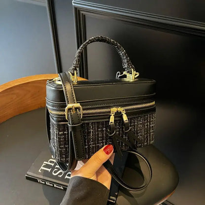 New Spring Summer Fashionable Handbag – Lightweight Portable Square Box Crossbody Bag for Stylish Daily Use | Kimlud Mid...