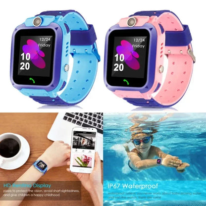 Children's Telephone Watch - Intelligent Photo Waterproof with SOS & Electronic Fence