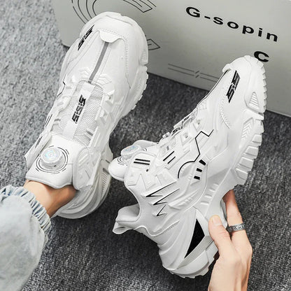 ELUVA Men Sneakers Running Shoes Lightweight Breathable Walking Shoes Non Slip Casual Sports Shoes for Men Gym Workout Training - Kimlud