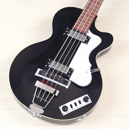 Sunburst 4 Strings Violin Bass Guitar 41 Inch Violin Guitarra Flame Maple Body High Gloss Finish | Kimlud Professional...