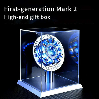 Alloy Reactor Chest Light 1/1 Ark Electromagnetic Core USD The First Avengers Iron Man Mk1 Iron Man Peripheral Model Gift