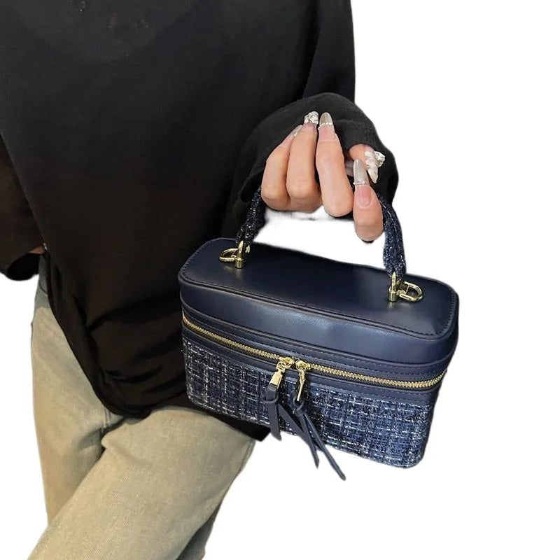 New Spring Summer Fashionable Handbag – Lightweight Portable Square Box Crossbody Bag for Stylish Daily Use | Kimlud Mid...