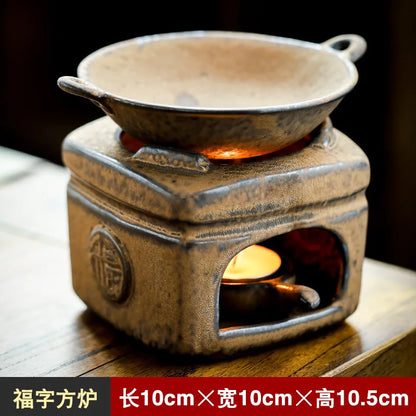 Home use candle warming tea waking tea deodorizing tea leaves fragrance warming tea heating insulation tea ceremony tea brewing